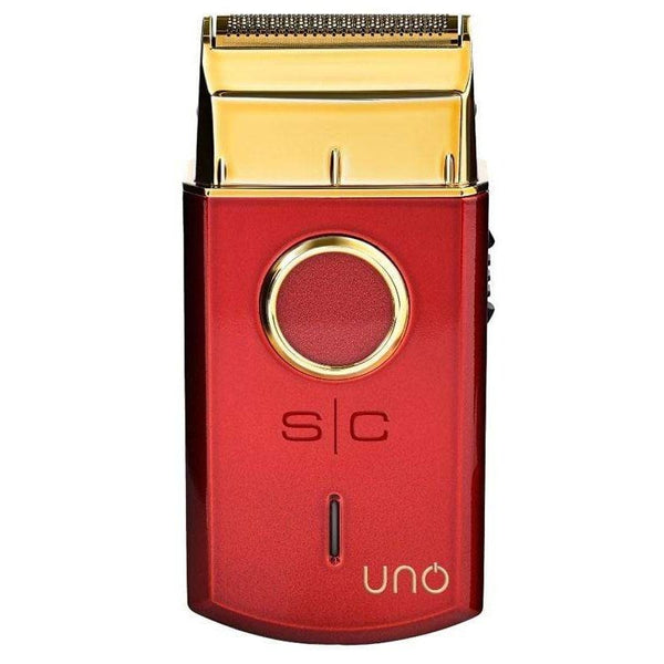 StyleCraft Uno Single Foil Shaver USB Rechargeable Travel Size Red