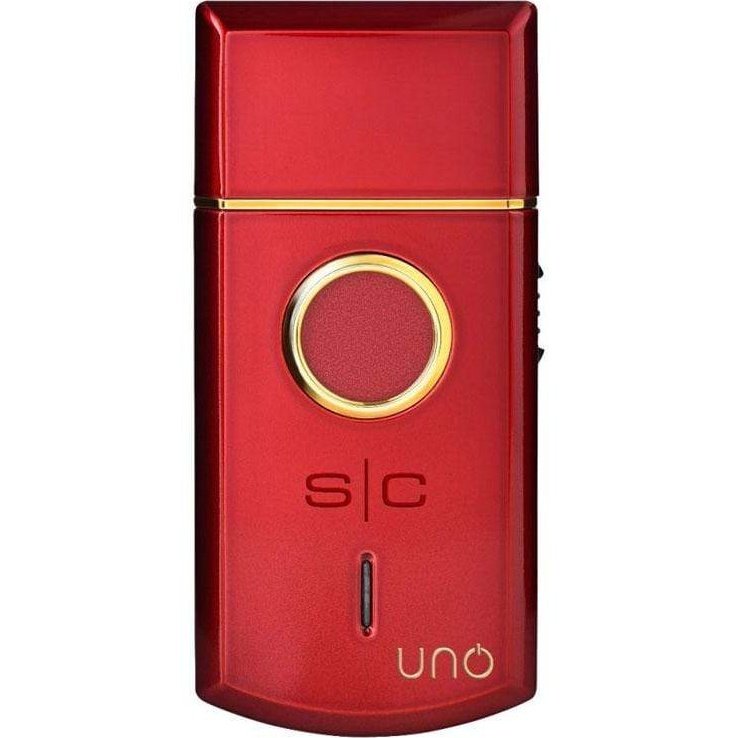 StyleCraft Uno Single Foil Shaver USB Rechargeable Travel Size Red