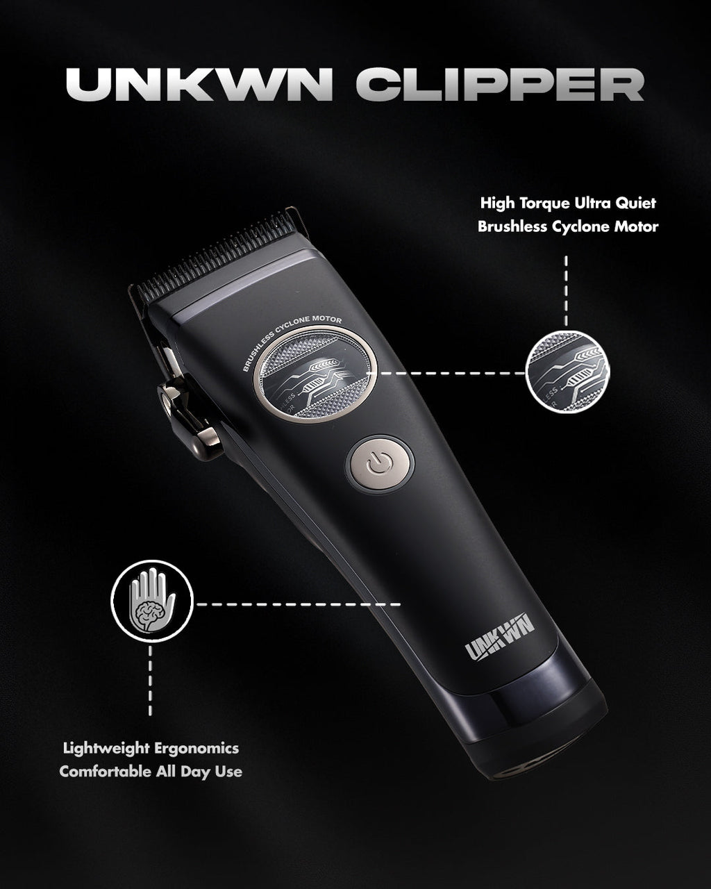 UNKWN Clipper UNK1C - Professional Hair Clipper