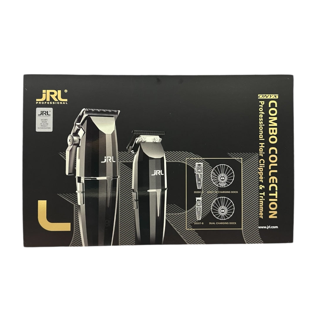 JRL Onyx Boxed Clipper & Trimmer Set