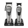 Supreme TORQ Elite Clipper & Trimmer Duo Set — Silver