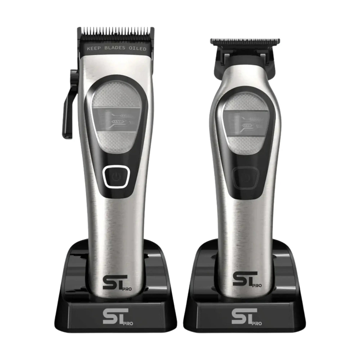 Supreme TORQ Elite Clipper & Trimmer Duo Set — Silver