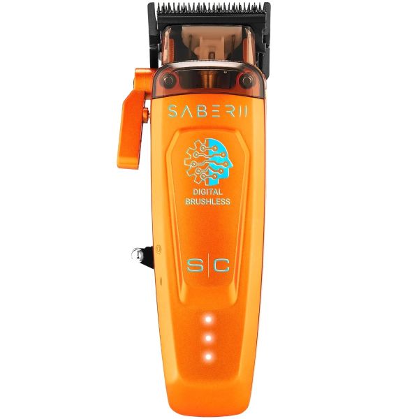 StyleCraft Saber 2 Cordless Clipper — Orange (SC617O)