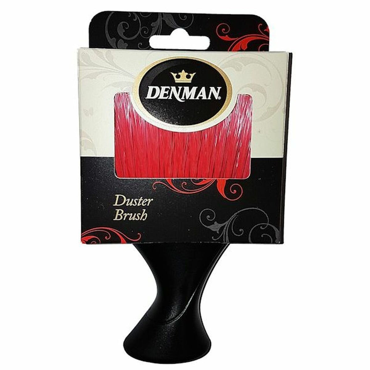 Denman Sanitizable Neck Duster Brush (Red)