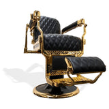 Gold Framed Koken Barber Chair