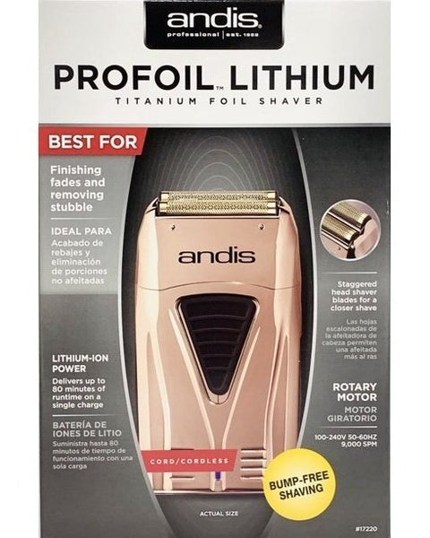 Andis ProFoil Lithium Titanium Foil Shaver 