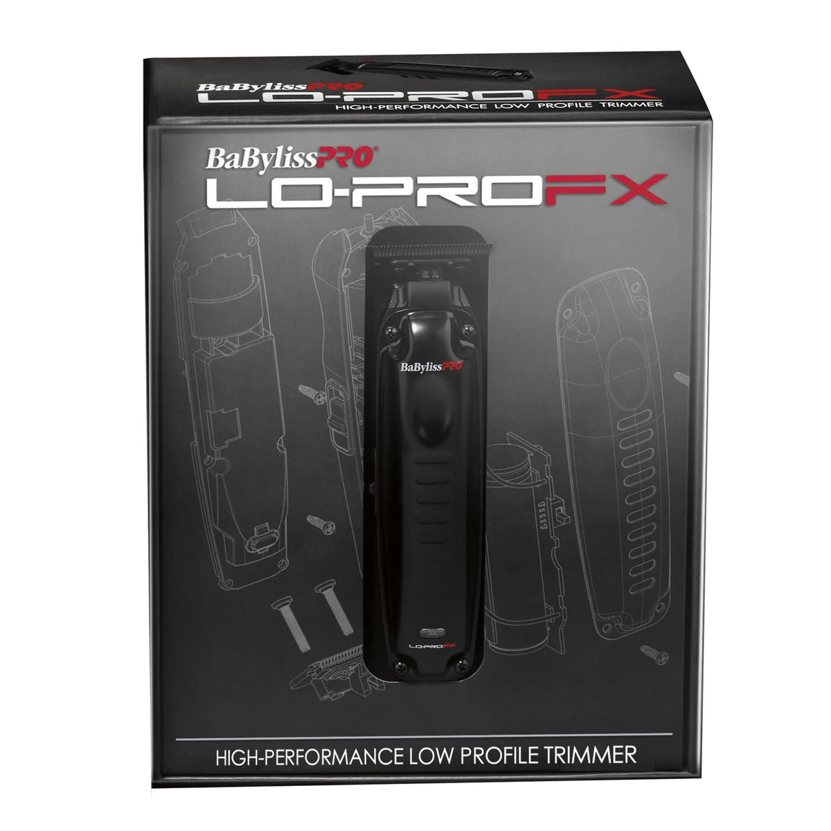 BaBylissPRO LoPROFX High Performance Low Profile Trimmer (Black)