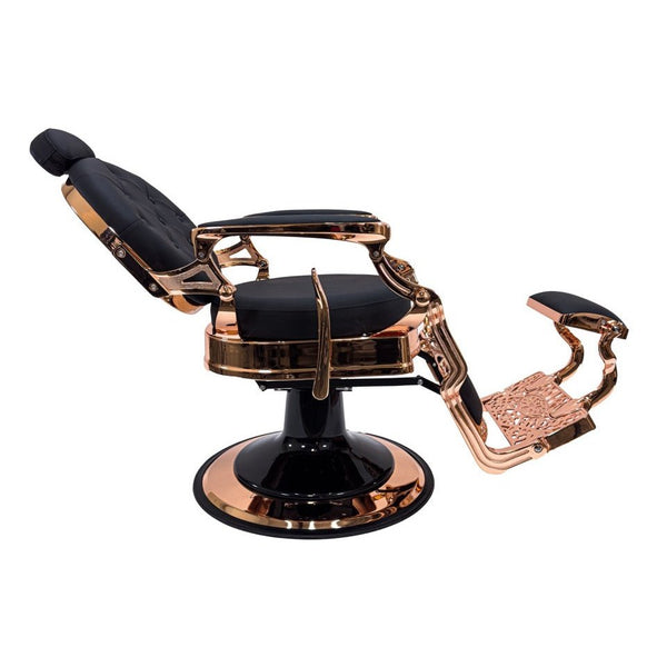 HADES Rose Gold Vintage Style Barber Chair