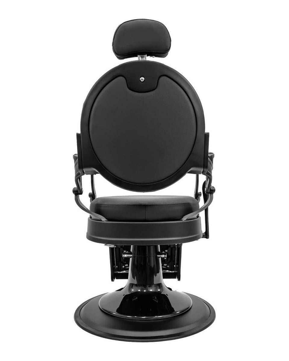 Matte Black Barber Chair
