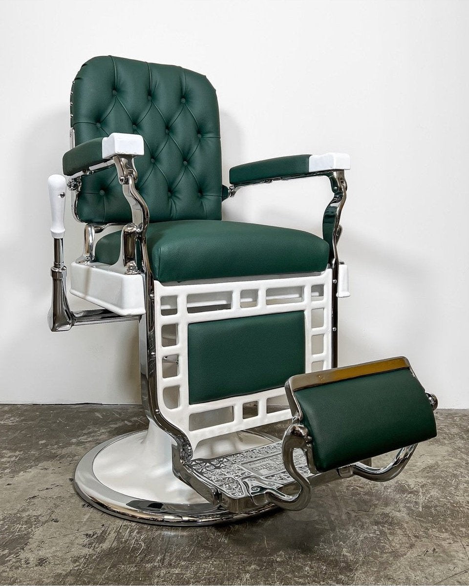 Green Theo A Kochs Barber Chair 