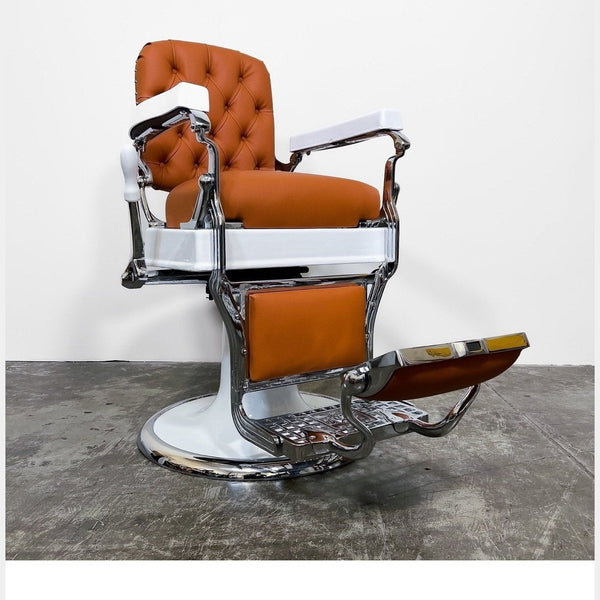 Cognac Koken Barber Chair 