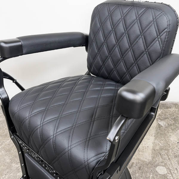 Diamond Black Koken Barber Chair