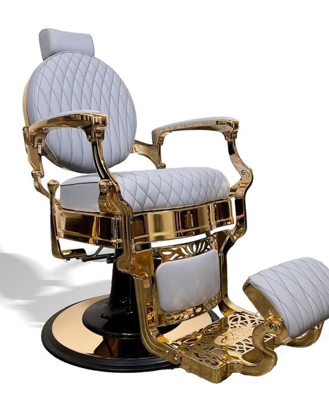 Custom McKinley Gold Barber Chair