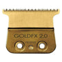BaBylissPRO Gold FX Titanium Deep Tooth 2.0mm Trimmer Blade FX707G2