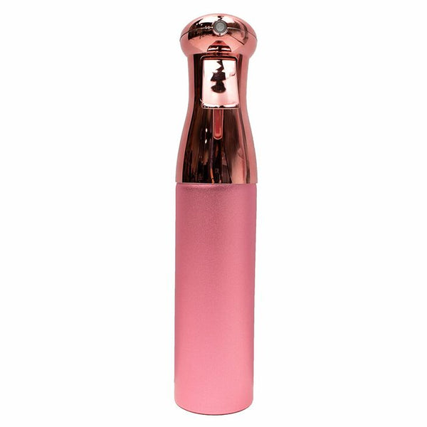 Keen Continuous Spray Bottle - Pink Metal Sprayer 10oz.