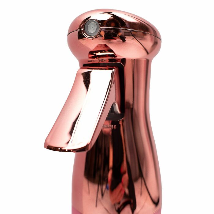 Keen Continuous Spray Bottle - Pink Metal Sprayer 10oz.