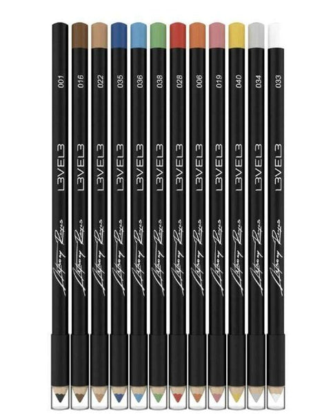 L3VEL3 Pencils Assorted Colors 12pc