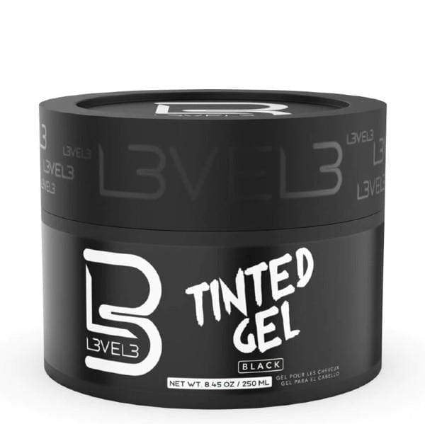 L3VEL3 Tinted Hair Gel - Black 250ml
