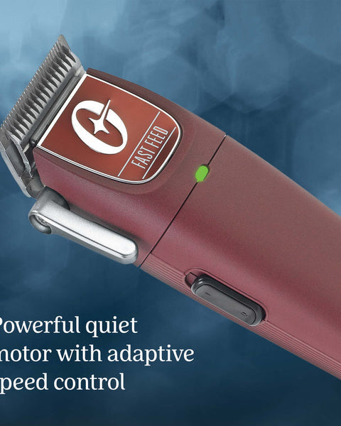 Oster® Professional Fast Feed® Cordless Clippers, Burgundy